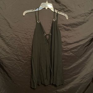 Tunic / dress with cross back straps